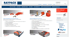 Desktop Screenshot of folienschweissgeraete-shop.de